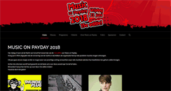 Desktop Screenshot of musiconpayday.nl